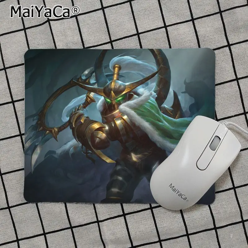 No Lock Edge18x22cm Maiya, высокое качество, Hearthstone hero, прочный резиновый коврик для мыши,,, игровой коврик для мыши - Цвет: No Lock Edge18x22cm