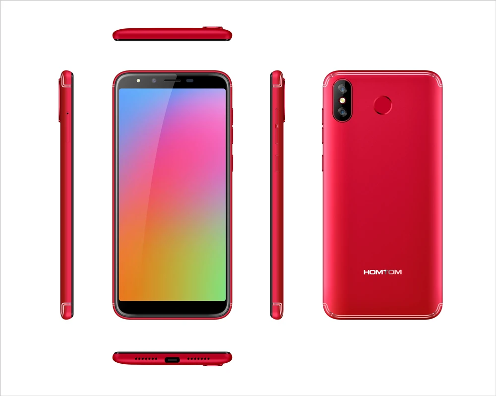 HOMTOM H5 MT6739 четырехъядерный 32 ГБ+ 3 ГБ 5," дюймовый смартфон 3300 мАч Распознавание отпечатков пальцев 13 МП+ 8 Мп мобильный телефон