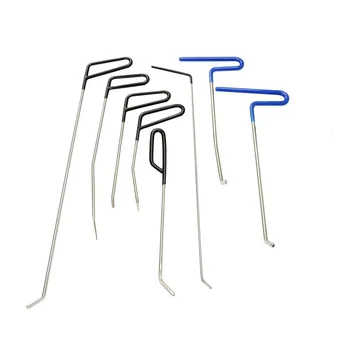 

PDR Rods Set Paintless Dent Repair Tools PDR Rods for Car Dent Remover Puller Hail Damage Repair Kit