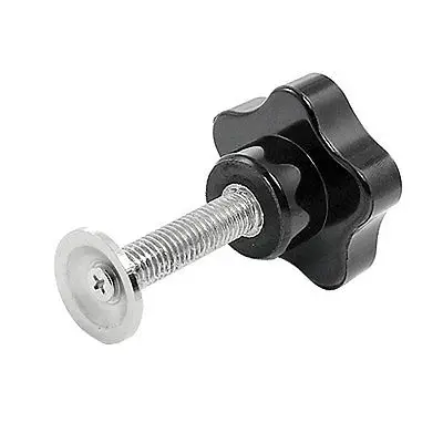 

10mm Thread Diameter 50mm Star Head Clamping Knob Black