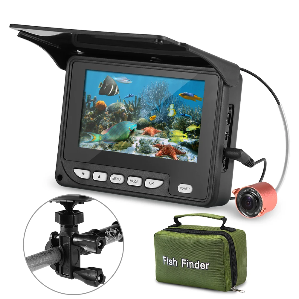 

4.3 Inch Portable Underwater Fishing Camera Fish Finder Waterproof Night Vision Ice Boat Fishing Camera 20M Cable Fishing Camera