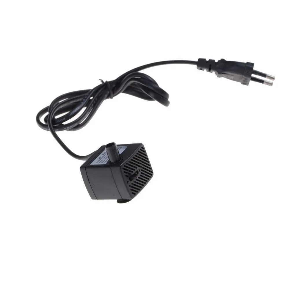 

Water Submersible Pump Aquarium Fountain Air Fish Pond Tank EU Plug AC 220V 3W