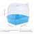 Pet Bird Bath Tub Cage Bird Cage Прозрачная Клетка Для Домашних Животных Для Ванны Для Маленьких Невест Канарейки Волнистые Попугайчики Висячие Клетки Для Купания Птиц