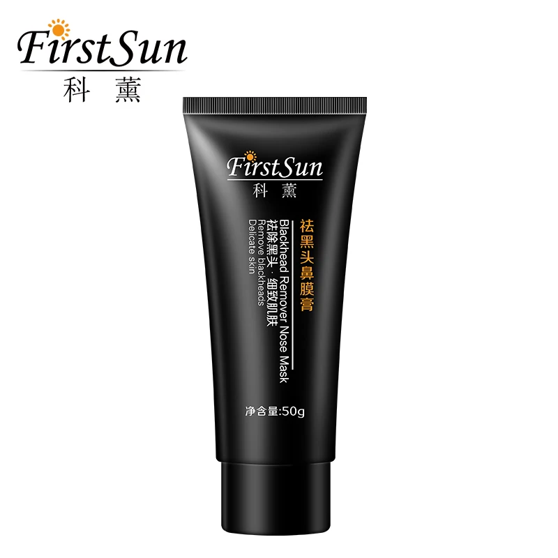 Новинка Firstsun унисекс для удаления угрей носа маска лица полоска пор черная