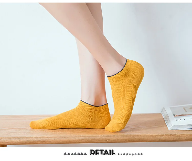 SocksCandy цвета для женщин Сладкий Хлопок забавная лодка носок милый каваи счастливый корейский Удобная уличная мода повседневная Skarpetki