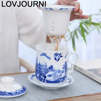 

Large Tea Coffe Vajilla Drinkware Copo E Crockery Tazzine Caffe Cute Criativa Xicara Travel Coffee Ceramic Caneca Cup And Mug