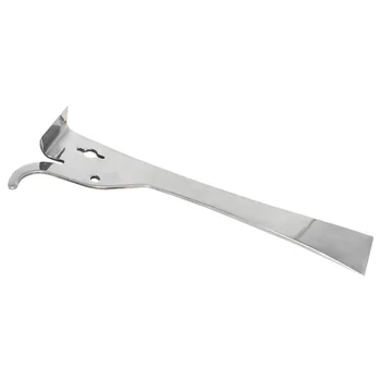 

Multifunction Bee Tools Stainless Steel Thumb Type Hive Scraper Beekeeping