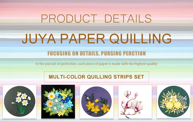 840 Quilling Paper Strips 42 Colors 1 set Pre-cut 3/5mm 53cm Craft  Scrapbooking Handmade Paper Flowers Cards Gift Wall Decor