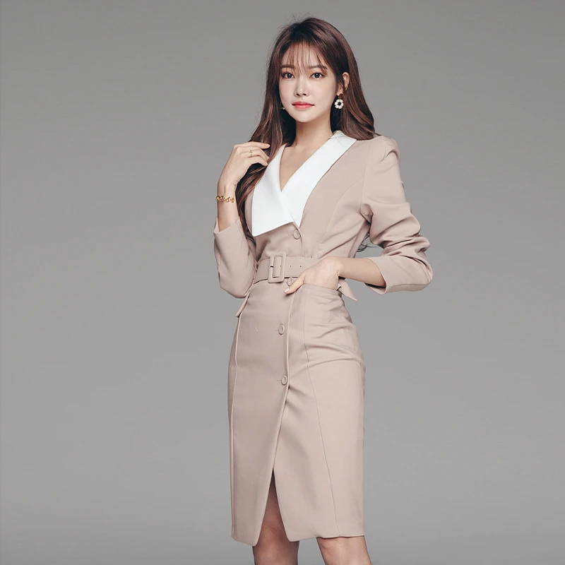 2020 Autumn Winter Elegant Dress Festa Female Eleg Office Lady Robe Femme Vintage Designer High Quality Even Parti Vestidos | Женская