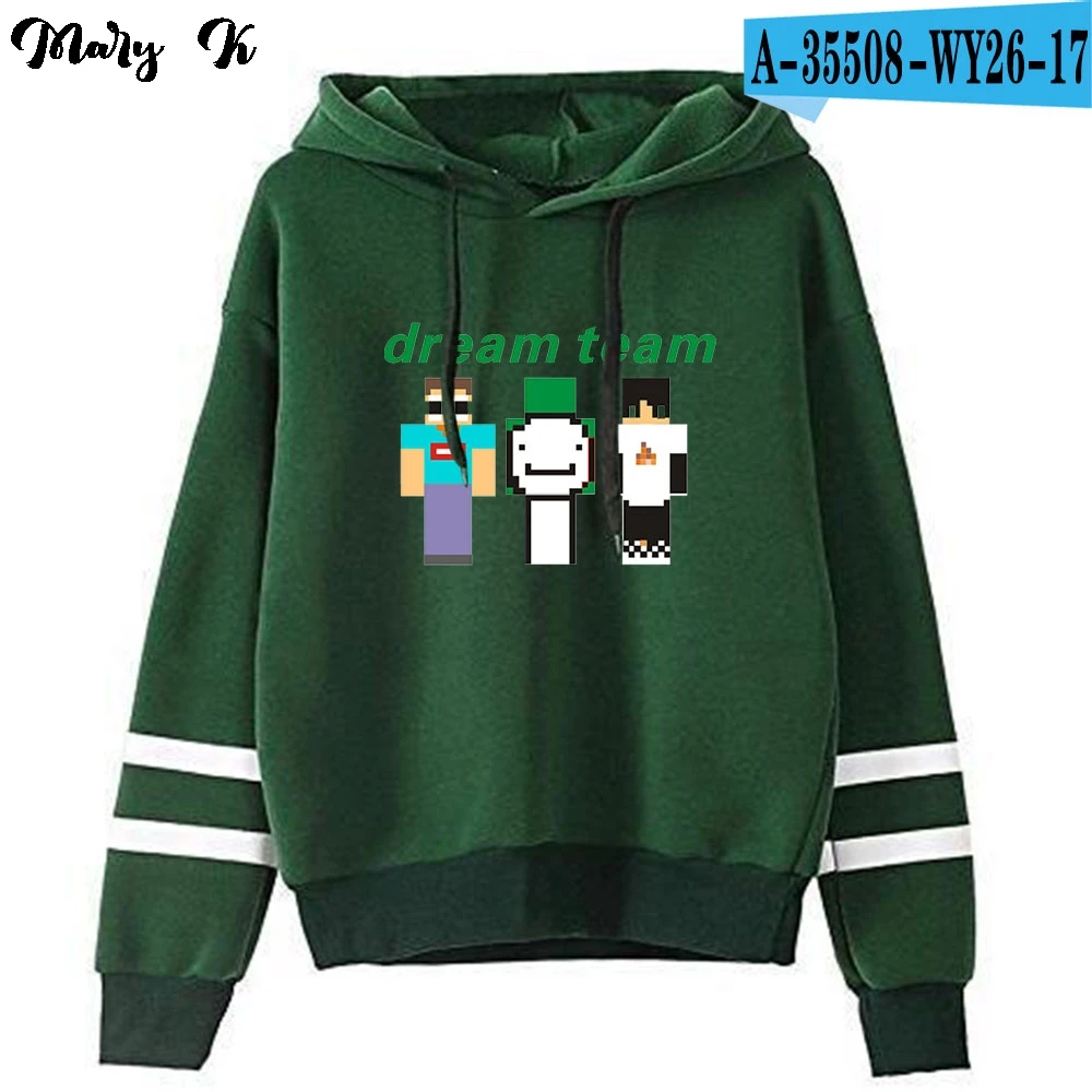 Dream Merch Hoodies Sweatshirts Men Women Print Pullover Unisex Harajuku Dream Merch boy/girl cute Tracksuit Oversized hooded 9