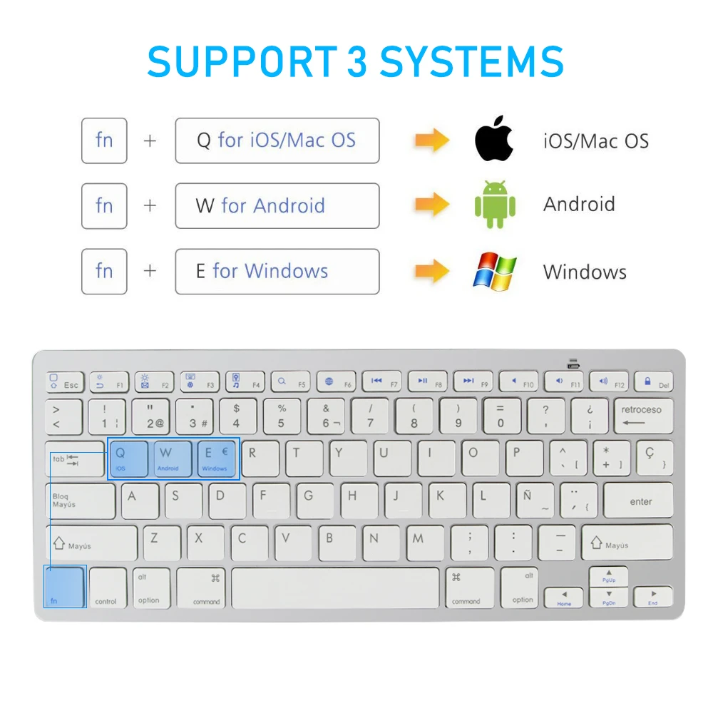 Mini 78 Keys Optical Keyboard 
