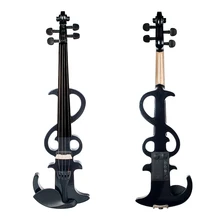 Изысканный 4/4 Электрический/Тихая Скрипка с сумкой для переноски, аксессуары для концертного выступления оркестра