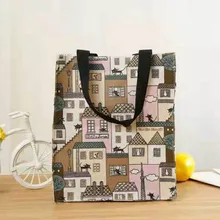 Печатный дом хлопок и лен смесь ткани по метрам DIY швейная обивка шторы скатерть Диван хлопок ткань 100*145 см