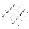 Multifunctional 4 Layer Stainless Steel Pants Hanger Rack Clip Skirt With 8 Clip 5