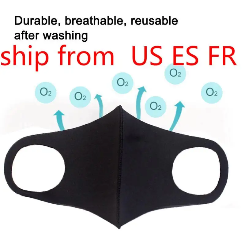 

Antifog Anti Pollution Mouth Mask Dust Respirator Washable Reusable Masks Unisex Mouth for Travel Anti Dust Allergy Toiletry Kit