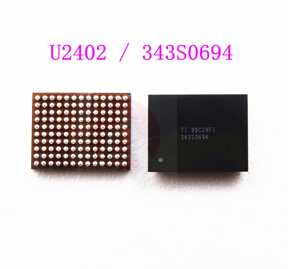 Mando de pantalla ic para iPhone 6, 6Plus, 6G, negro, Meson Touch ic BGA, nuevo, 343S0694, U2402, 1 unidad