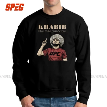 

Men's Khabib Nurmagomedov Boxing Sweatshirts Novelty 229 Boxing Pullover 100% Cotton Hoodie New Arrival Male