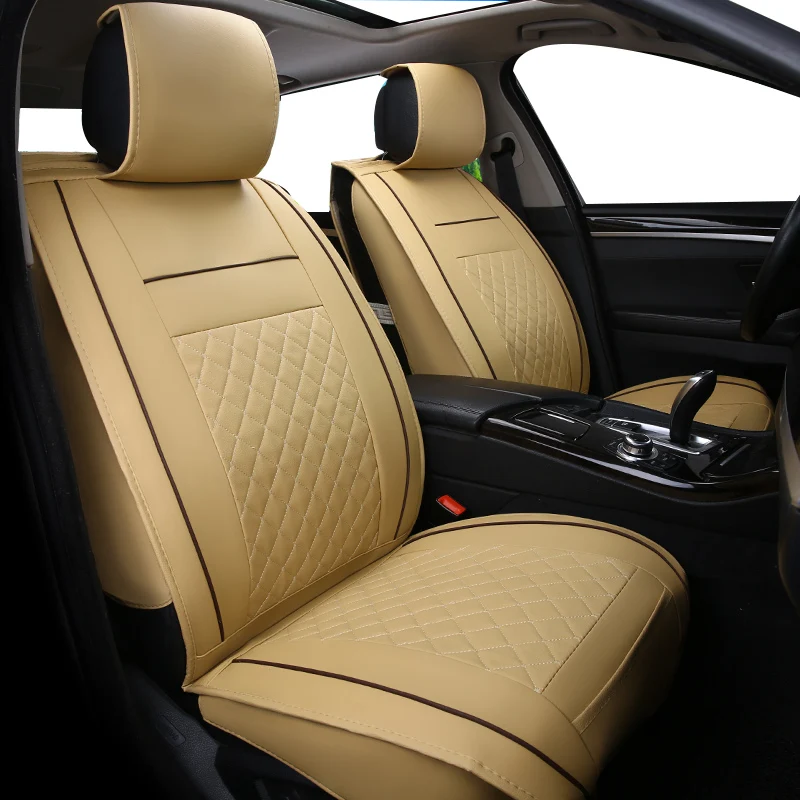 

(Front + Rear)Special Leather Car seats four seasons general for geely All Models emgrand EC715 EC718 EC7 EC8 turnkey auto