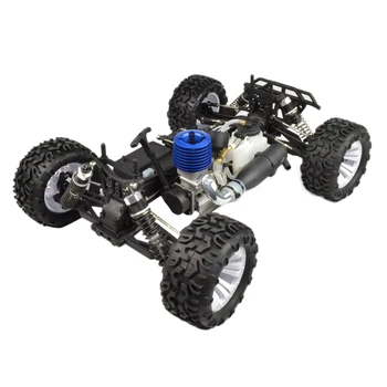 

VRX RH1001 1/10 Scale 4WD Nitro RTR Monster Turck High Speed 2.4GHz RC Car (With Force.18 Methanol Engine) Black RTR Version