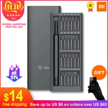 Набор отверток Xiao mi Wiha для ежедневного использования, 24 прецизионные магнитные биты mi jia, отвертка, набор для умного дома, коробка al