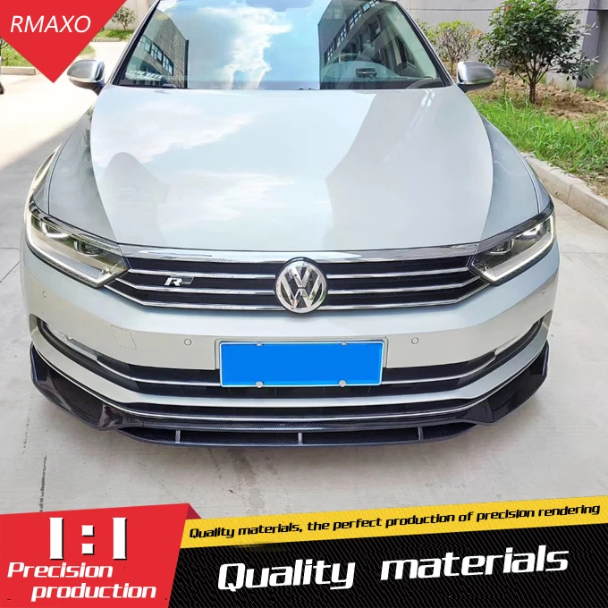 Для Passat Age Passat B8 Body kit спойлер- Passat B8 S ABS задний спойлер передний бампер диффузор защитные бамперы