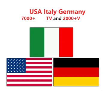

Italy Germany IPTV Android tv Box 7000+ Support Smart tv Spain from to portugal android box not include app support