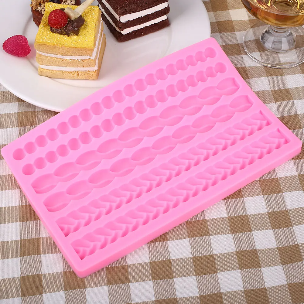 

Gemstone Jewelery Crystal Shape DIY Fondant Cake Mold Maker Craft Tool