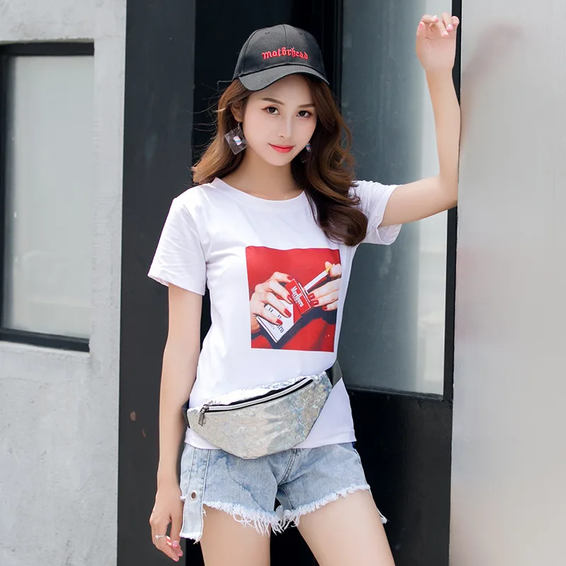 

Korean-style Hot Selling Laser Cool Sequin Shell-Type Sports Leisure Bag Shoulder Diagonal Wallet