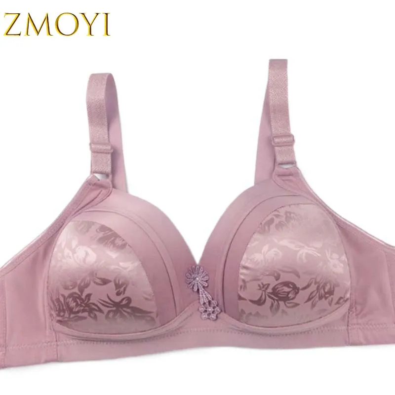 Размера плюс C чашечки больших размеров качественные дышащие пуш-ап бюстгальтер