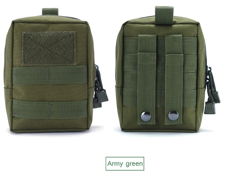 army green Наружная поясная сумка, тактическая многофункциональная Водонепроницаемая Большая вместительная сумка для телефона, сумка для бега, походов, путешествий, части, карман - Цвет: army green
