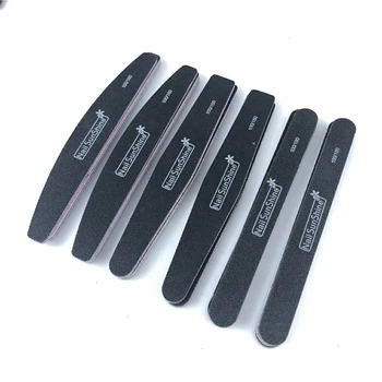 

Wood Nail File 4pcs 100/180 Block Buffer Pedicure Gel Polisher Nail Polish Files Washable Grinding Buffer Buffing Nail Art Tools