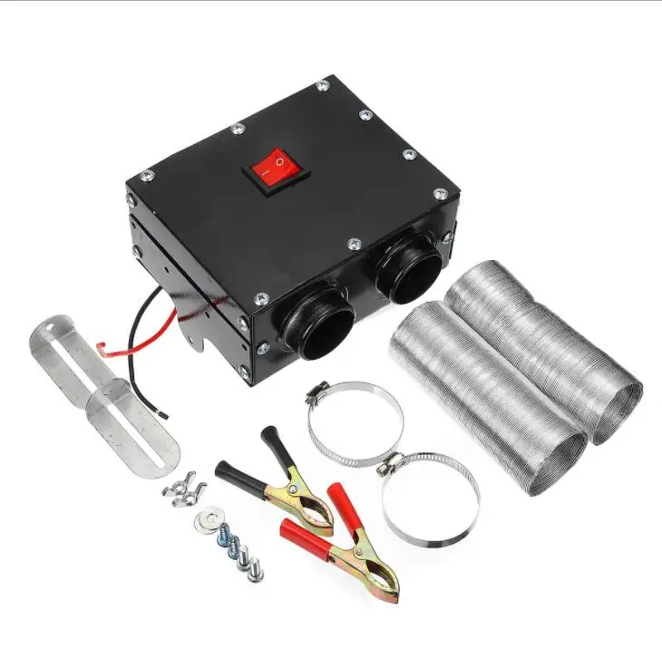 

12 V 500W car anti-fog Defrost Demist Deicing Instant electrical Heating Heater Tungsten fans wswitch 24 v optional