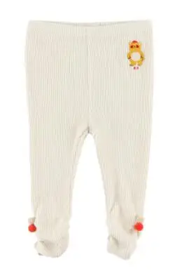 pants Г. Осенние детские леггинсы Bebe Одежда для мальчиков в Корейском стиле тонкие противомоскитные штаны для девочек хлопковые брюки с цветочным принтом детская пижама, Распродажа одежды - Цвет: pants