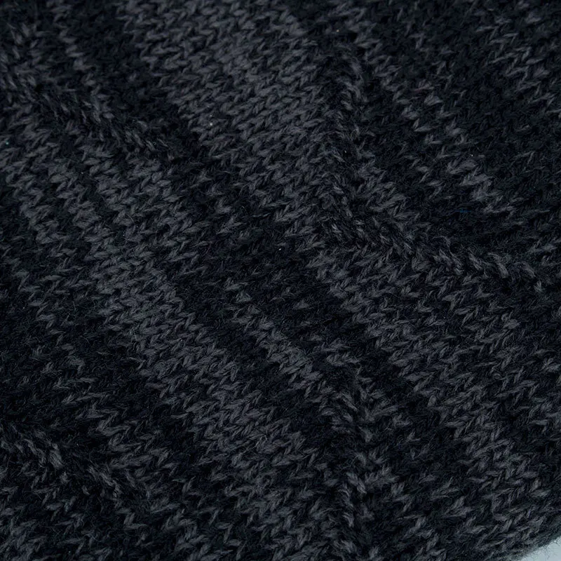 Осенне-зимние шерстяные теплые шапки Skullies Beanies Хлопковые вязаные толстые Чулочные шапки плюс бархатная раста шапка капот для мужчин и женщин
