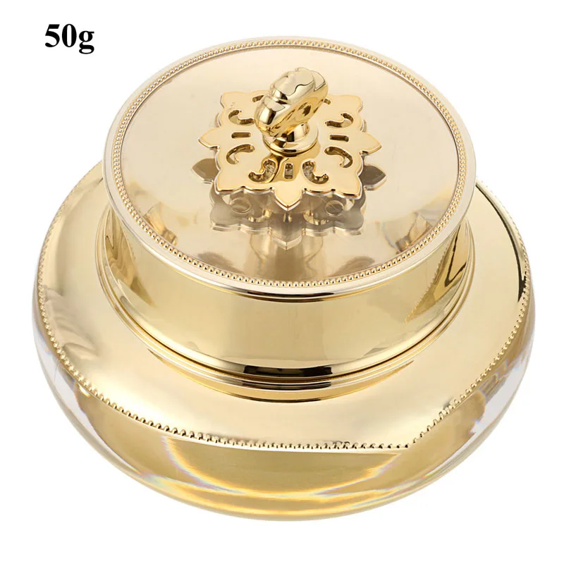 

5-50g Crown Empty Makeup Sample Pot Bottle Nail Cosmetic Cream Lotion Container