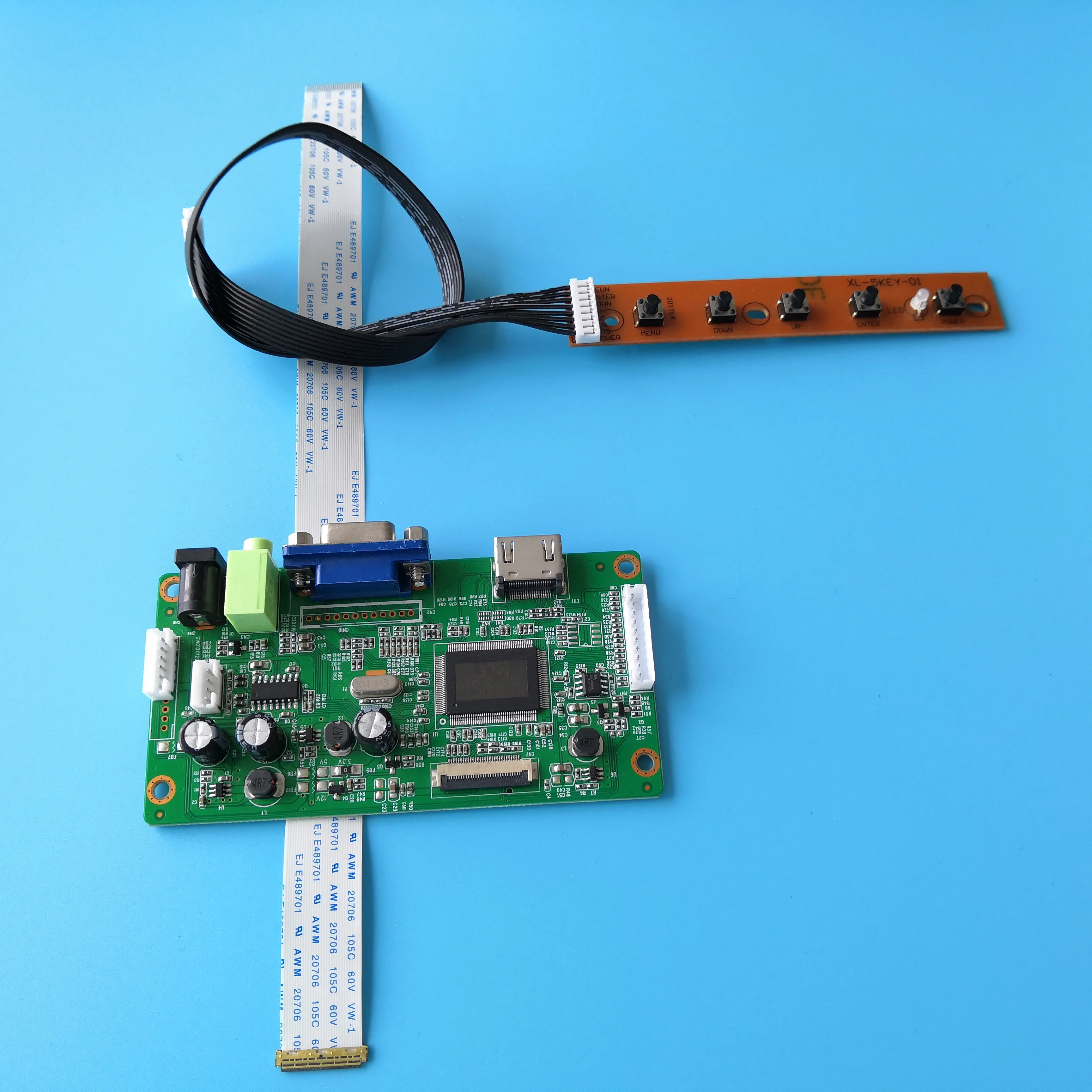 

for B156XTN03.5 monitor Controller board 30Pin DRIVER LCD 15.6" EDP DIY SCREEN display 1366X768 KIT VGA