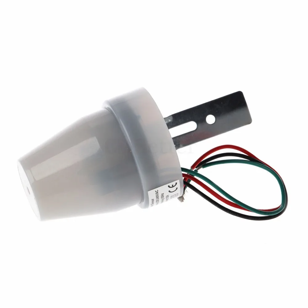 AC220V 12V Photocell Dawn Switch Photo Control Switch Sensor Light Switch for LED Light Tool control sensor outdoor street light (5)