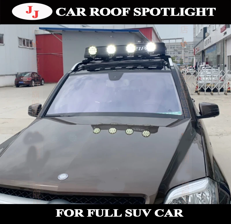 

For Truck Boat Car Lighting Supplies LED Work Light Roof Spotlight Off-road Driving Fog Lamp Portable Searchlight