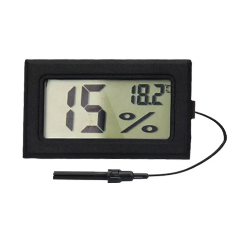 LCD Probe External Household Indoor Thermometer Aquarium Fish Tank Terrarium Reptile Frog Snake Digital | Инструменты
