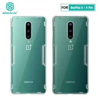 

TPU Case for OnePlus 8 One Plus 8 Pro Casing Nillkin Nature Transparent Clear Soft Silicon Soft Cover OnePlus 8 Pro Case