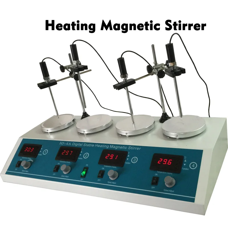 

Magnetic Stirrer with Heating Machine HJ-4A 4 In 1 Digital Stable Heating Magnetic Stirrer 110/220V