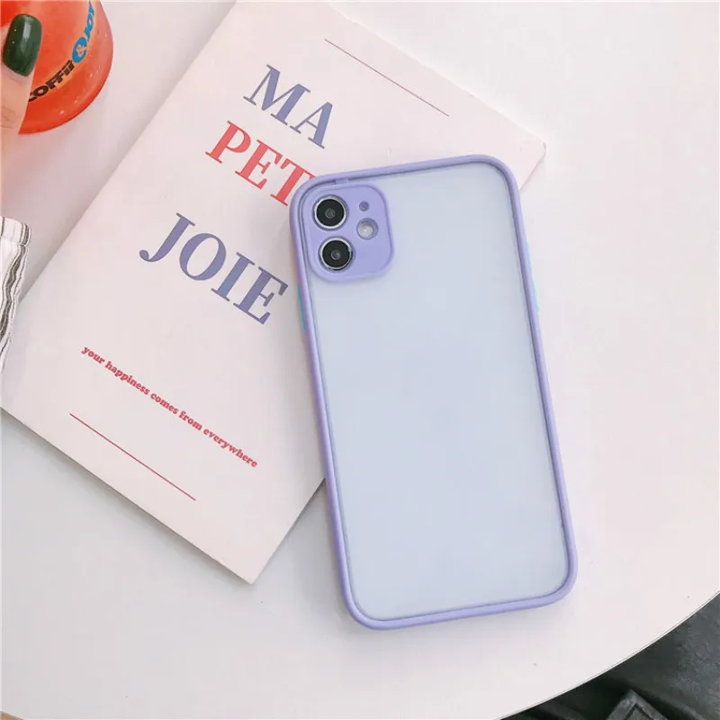 360 Полное покрытие Матовый Прозрачный жесткий чехол для iphone 11 pro max защитный XR 6 7 8