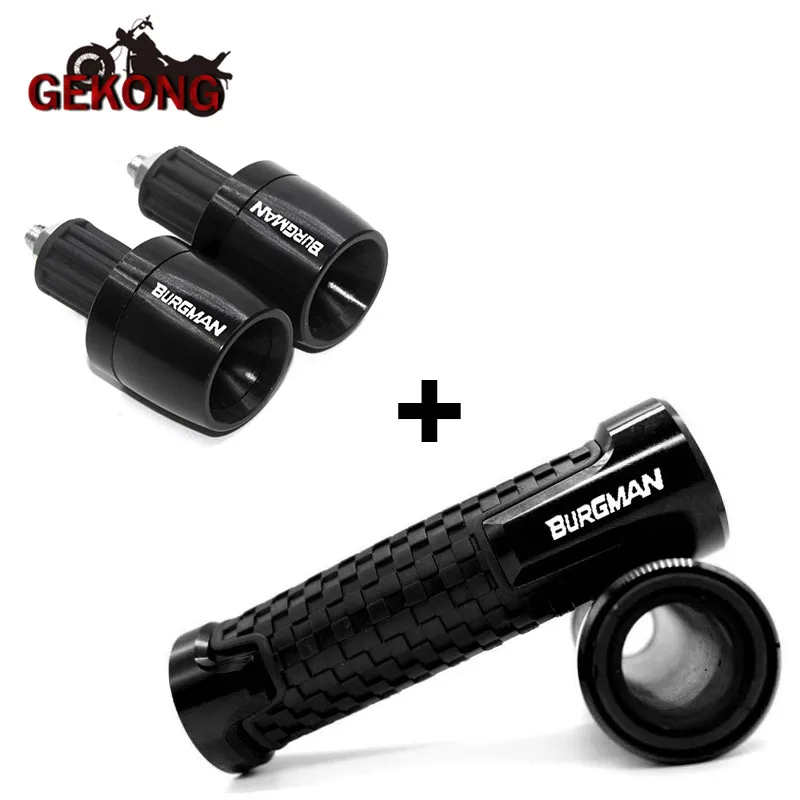 For Suzuki AN200 AN250 AN400 AN650 Burgman AN 125 250 400 650 Motorcycle Non Slip Handlebar Grips Throttle Rubber Hand Bar Grips