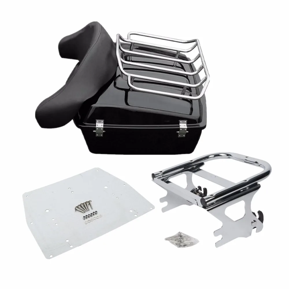 Нарезанный багажник для мотоцикла стойка багажа Harley Tour Pak Touring Road Electra Street Glide FLHT FLHX