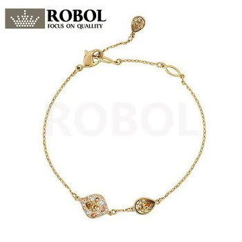 

High Quality Original SWA Bracelet with Original Engraving GRACEFUL BLOOM DECORATIVE BRACELET Woman Jewelry Gift Free Shipping