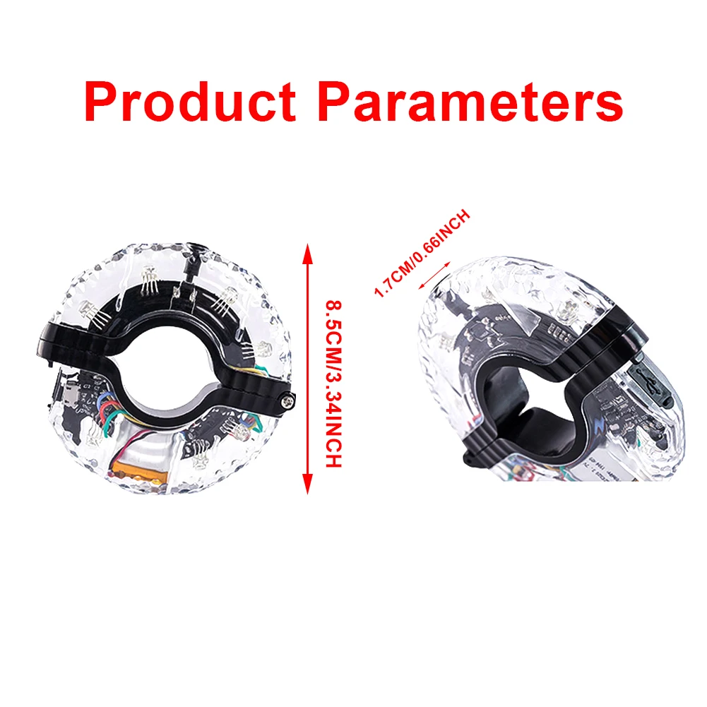 18 светодиодных ярких велосипедных фонарей велосипедные фонари для спиц