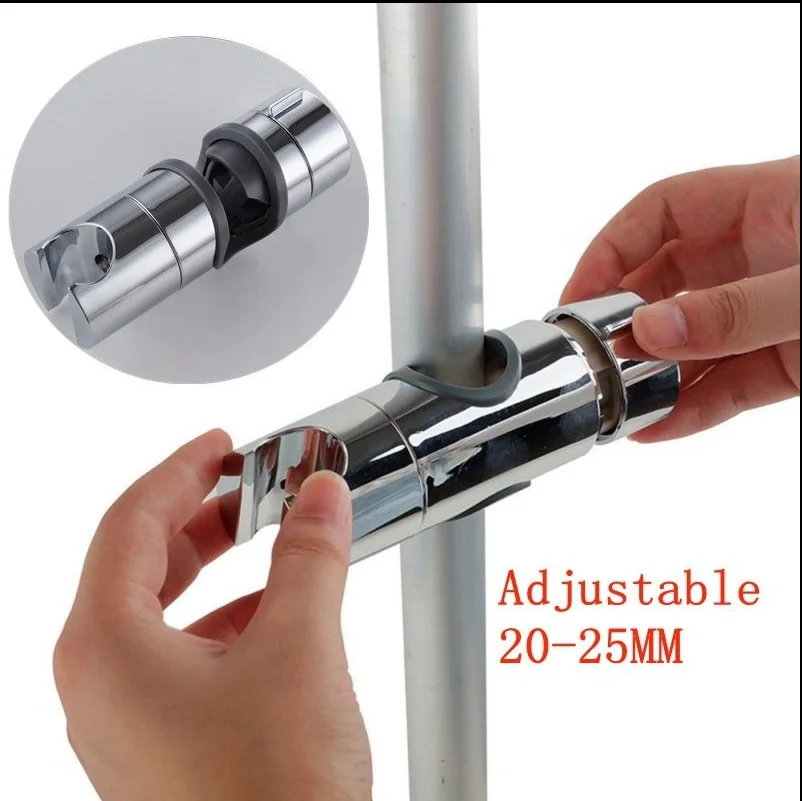 Shower Bracket Rack Slide Bathroom Accessory Faucet Rod Head Shower Drill Holder Stand Shower Stand Stainless Steel Fittings