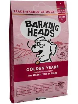 

BARKING HEADS BARKING HEADS Golden Years for older dogs older than 7 years with chicken and rice