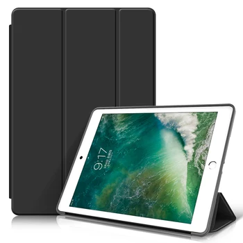 

Case for iPad 2018 2017 9.7 Tablet Funda Magnetic Stand Silicone Soft Back Cover for iPad 5th Smart Case for iPad 6th Generation