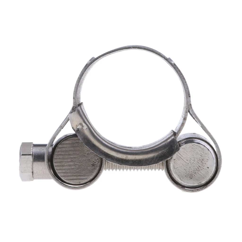 Universal Exhaust Pipe Clamp Clip For 20mm-22mm Motorcycle Muffler Silencer